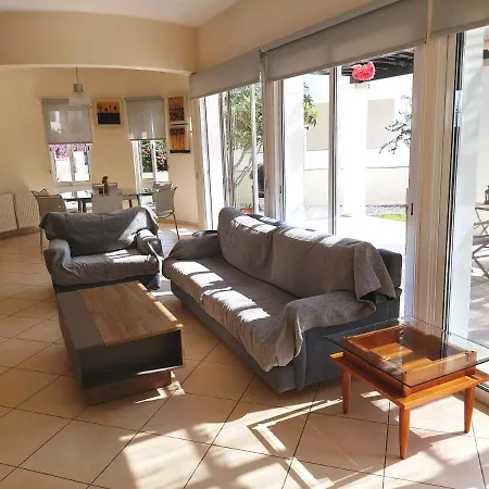 Βίλα Family Villa, 3 Min To Sandy Beach Πέγεια
